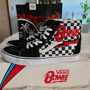 Men's Size 11.5 David Bowie Diamond Dogs Sk8 Hi Vans